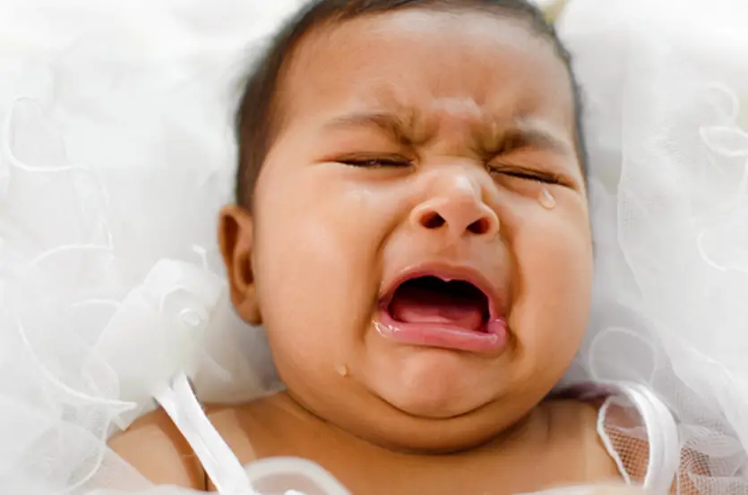 Baby Screaming In Pain From Gas